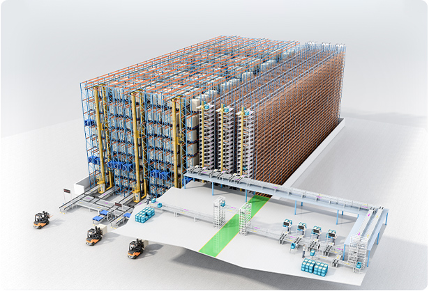 Integrated solution of "picking warehousing logistics"