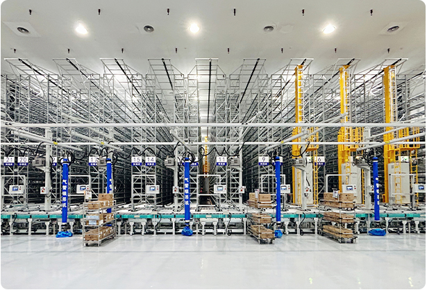 High speed material selection box type vertical warehouse scheme