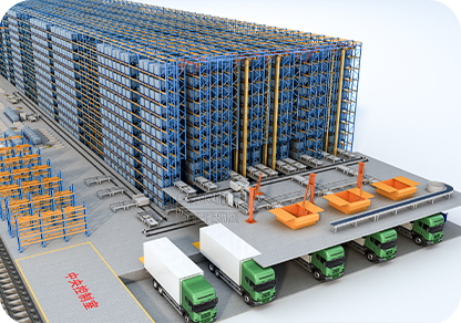 AS/RS automated three-dimensional library