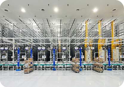 Miniload bin type automated three-dimensional warehouse