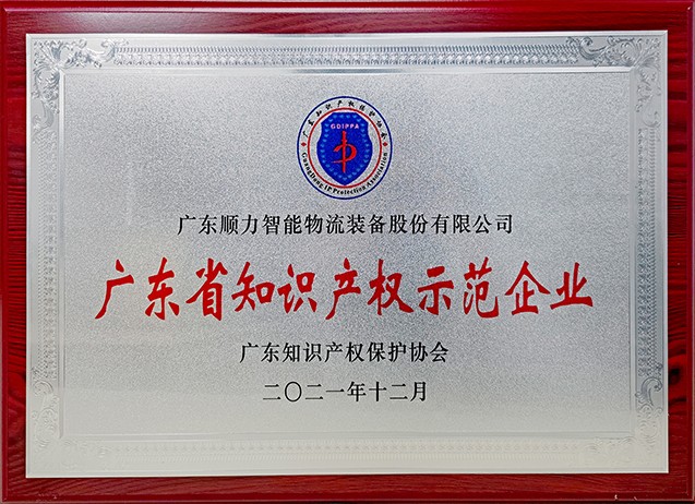 Guangdong Province Intellectual Property Demonstration Enterprise